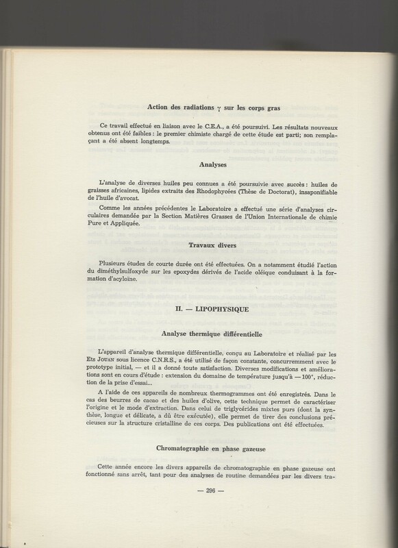 Rapport CNRS 1964-1965 Rapport CNRS 1964-1965