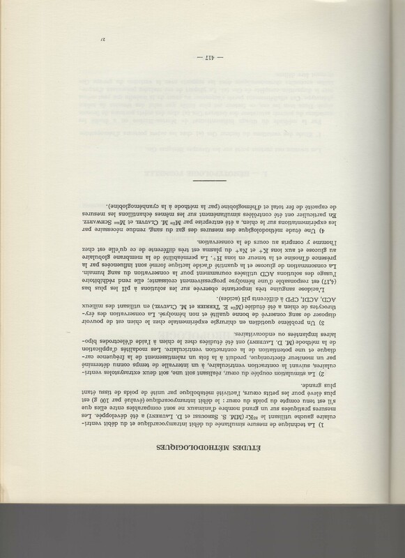 Rapport CNRS 1964-1965 Rapport CNRS 1964-1965