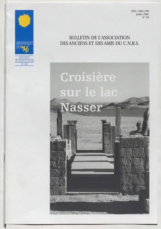 Bulletin de l'Association des anciens et des amis du CNRS n°29 Bulletin de l'Association des anciens et des amis du CNRS n°29