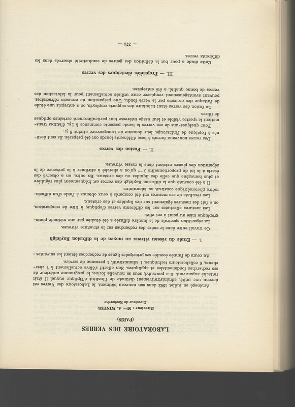 Rapport CNRS 1962-1963 Rapport CNRS 1962-1963