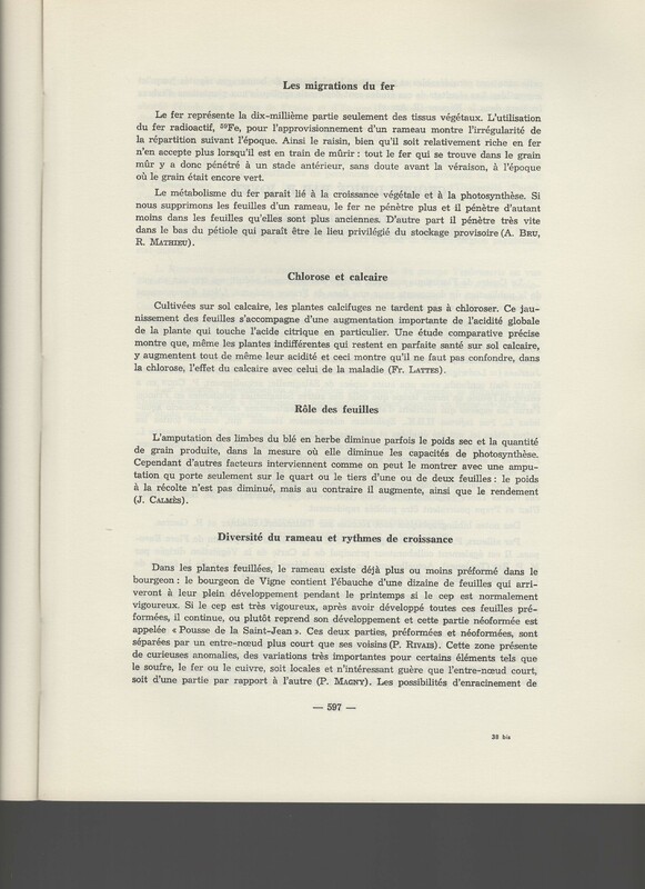 Rapport CNRS 1964-1965 Rapport CNRS 1964-1965