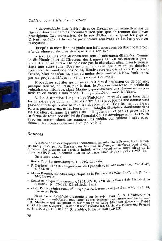 Cahiers pour l'histoire du CNRS 9 Cahiers pour l'histoire du CNRS 9