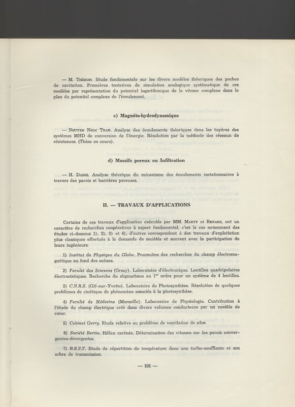Rapport CNRS 1964-1965 Rapport CNRS 1964-1965