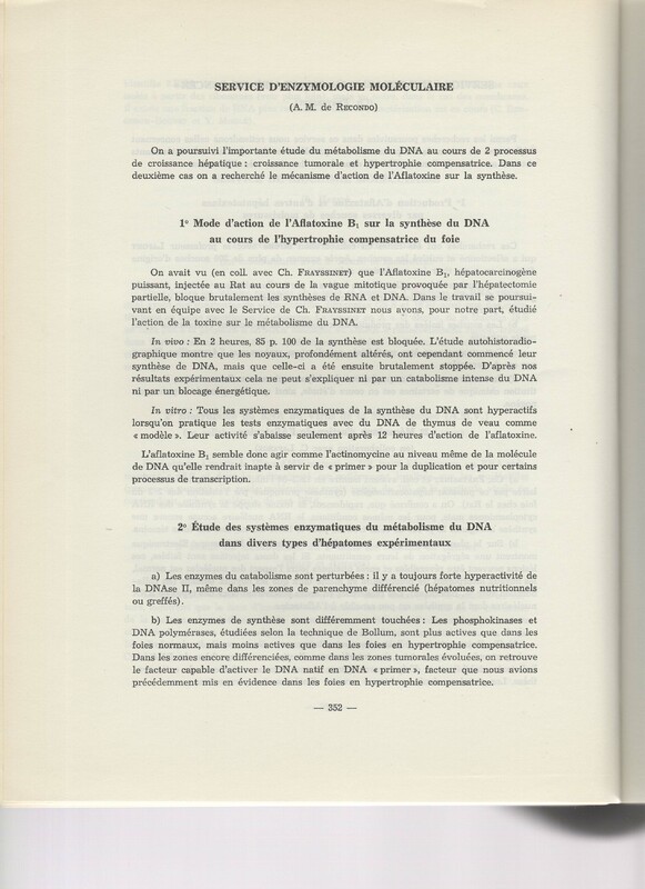 Rapport CNRS 1964-1965 Rapport CNRS 1964-1965