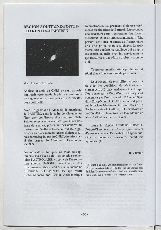 Bulletin de l'Association des anciens et des amis du CNRS n°7 Bulletin de l'Association des anciens et des amis du CNRS n°7