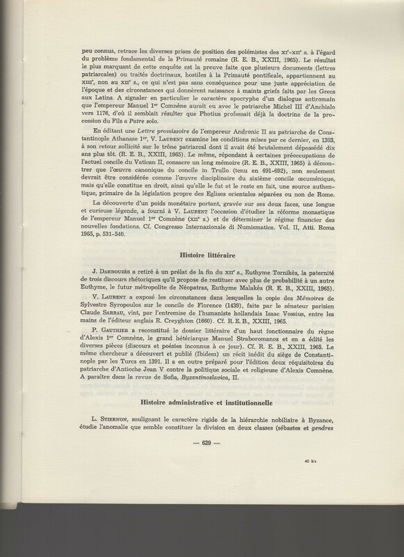 Rapport CNRS 1964-1965 Rapport CNRS 1964-1965