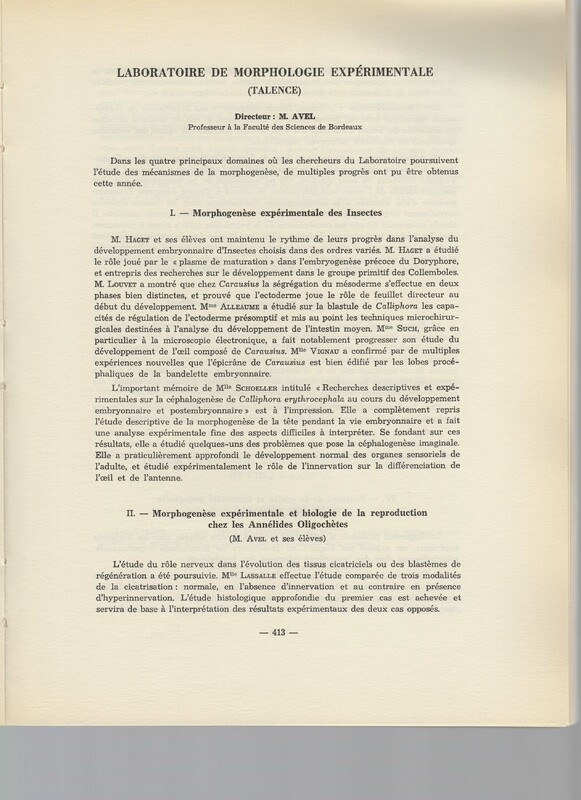 Rapport CNRS 1962-1963
