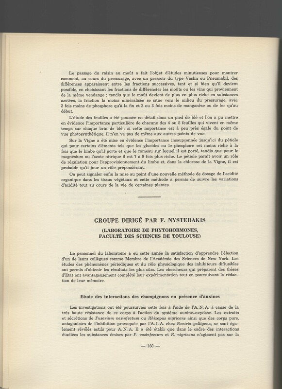 Rapport CNRS 1962-1963 Rapport CNRS 1962-1963