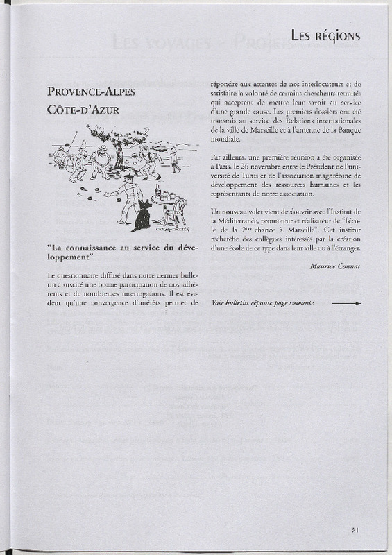 Bulletin de l'Association des anciens et des amis du CNRS n°31
