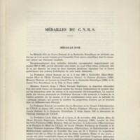Rapport CNRS 1964-1965