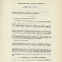 Rapport CNRS 1959-1960