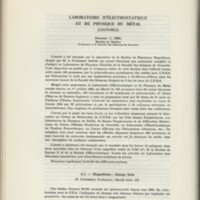 Rapport CNRS 1964-1965