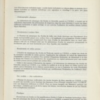 Rapport CNRS 1969