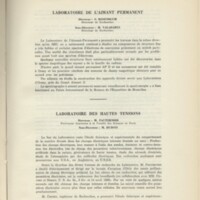 Rapport CNRS 1957-1958