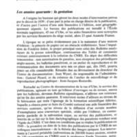Cahiers pour l'histoire du CNRS 10