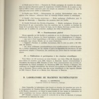 Rapport CNRS 1957-1958