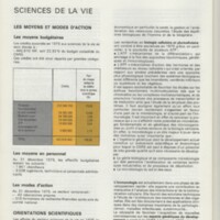 Rapport CNRS 1975
