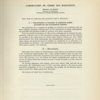 Rapport CNRS 1958-1959