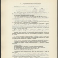 Rapport CNRS 1961-1962