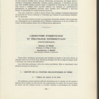 Rapport CNRS 1961-1962