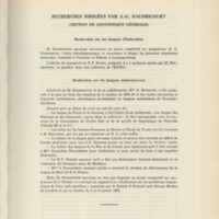 Rapport CNRS 1963-1964