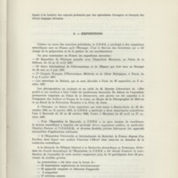 Rapport CNRS 1967
