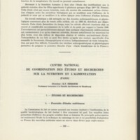 Rapport CNRS 1961-1962