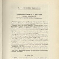 Rapport CNRS 1963-1964