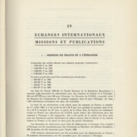 Rapport CNRS 1962-1963