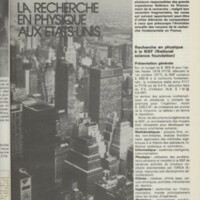 Le courrier du CNRS 27