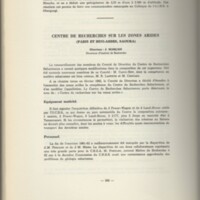 Rapport CNRS 1961-1962