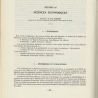 Rapport CNRS 1969