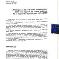 Cahiers pour l'histoire du CNRS 3