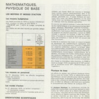 Rapport CNRS 1975
