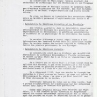 Rapport CNRS 1952-1953