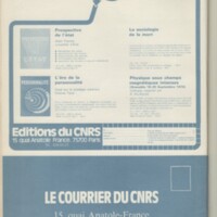 Le courrier du CNRS 18