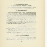 Rapport CNRS 1960-1961