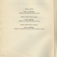Rapport CNRS 1963-1964