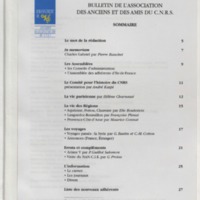 Bulletin de l'Association des anciens et des amis du CNRS n°20