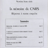 Bulletin de l'Association des anciens et des amis du CNRS n°35-hs