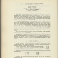 Rapport CNRS 1959-1960