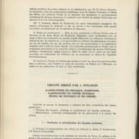 Rapport CNRS 1962-1963