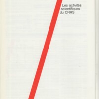 Rapport CNRS 1984
