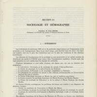 Rapport CNRS 1969