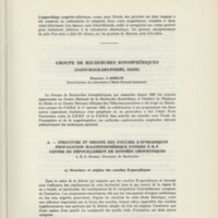Rapport CNRS 1964-1965