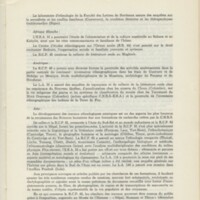 Rapport CNRS 1969