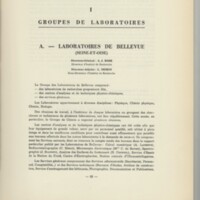 Rapport CNRS 1960-1961