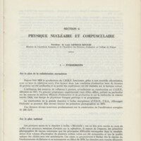 Rapport CNRS 1969