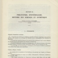 Rapport CNRS 1968