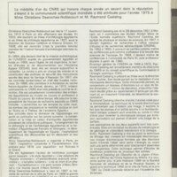 Rapport CNRS 1975